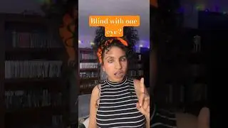 👁️I am blind with both eyes￼ #learn #blindperson