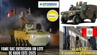 Primeros Blindados K808 Serán entregado este año 2025 junto a vehículos 4x4 ‼️🇵🇪🇰🇷