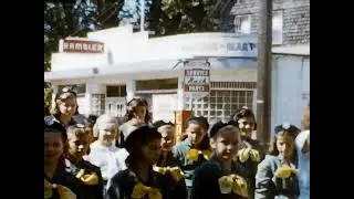 1957 Military Mystery 8mm Film Footage, Linett, Memorial Day Parade -  Possibly NJ Shore, Wildwood