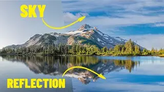 WOW! Reflection + Sky replacement in PHOTOSHOP!