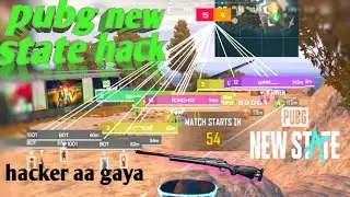 new state mobile hack! hacker  sabko pela 😱 player comedy 🤣 gali video 🤦 gameplay #pubgnewstatehack