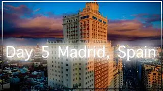 Day 5 in Madrid, Spain. El Rastro flea market, Bomb huevos estrallados, RIU rooftop, and more!
