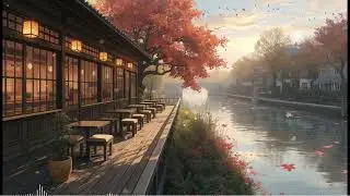 &ldquo;Cozy Japanese Riverside Caf&eacute; &ndash; Warm Autumn Anime Scene (4K Lofi Jazz Ambience)&rdquo;