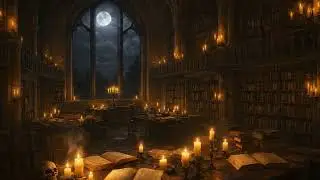 7 Hours Magical Castle Ambience 🏰🕯️ | Candlelight, Soft Music for Relaxation & Sleep