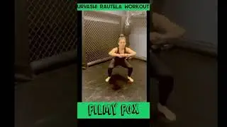 urvashi rautela workout | #shorts #FilmyFox
