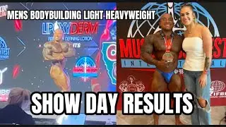 SHOW DAY RESULTS: Men&rsquo;s Bodybuilding Light Heavyweight NPC Competition 🏆