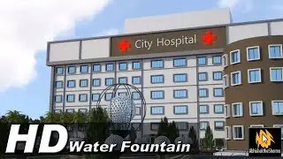 3Ds Max - How to create Water Fountain with animation | 3D Studio Max Tutorial