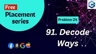 Decode Ways | Blind 75 LeetCode Sheet Solved | Code Explanation in hindi