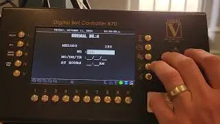 Programming the Verdin Digital Bell Controller 870