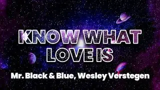 Mr. Black & Blue, Wesley Verstegen &ndash; Know What Love Is | Everlasting Grooves | Storm Music