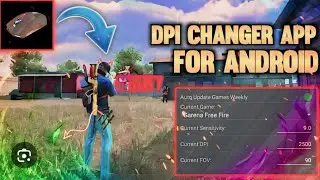 HEADSHOTS SETTING BEST APP MOUSE CONVERSION FOR ANDROID MOBILE PHONE DPI  GARENA FREE FIRE MAX 7eera