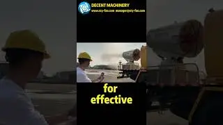 Can Decent Machinery Spray Cannons Be Used for Dust Control in Agricultural Areas?