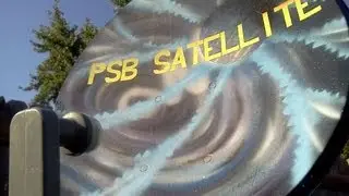 Spray Paint Art - PSB Satellite Dish