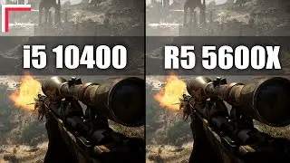 Intel Core i5-10400 vs AMD Ryzen 5 5600X &mdash; Тест в 10 играх! [1080p, 1440p, 4K]
