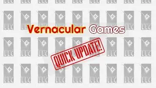 Update: 1st Quarter Vernacular Games
