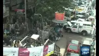 News Package - Empty Police Checkposts In Karachi