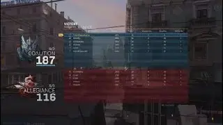 Modern Warfare I Camp To Win 52 to 9 Headquarters