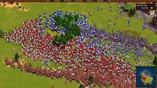 Cossacks back to war gameplay [KGR] CatweaZeL vs [KAZ] jackie