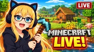 Late Night Minecraft Live 🌙 | Relax & Play