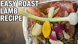 🔥 Juicy & Tender Lamb Meat Roast | Easy Homemade Recipe 🔥