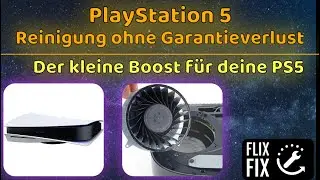 Playstation 5 - Reinigen ohne Garantieverlust | L&uuml;fter und Konsole reinigen f&uuml;r mehr Leistung