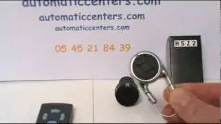 VIDEO DE PROGRAMMATION TELECOMMANDE HORMANN HSD2 DESIGN.flv