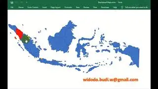 Excel Dashboard - Indonesia Map