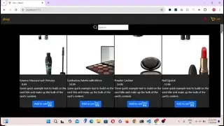 E-Commerce App in ReactJs | Shopping Cart | Add to Cart | Design dark and light mode.