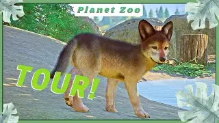 LEAF'S ANIMAL FARM TOUR! - Planet Zoo Modded Challenge Mode