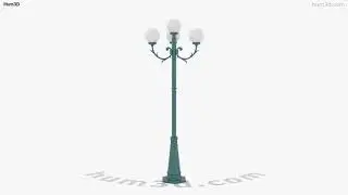 Street Lamp 3D model by 3DModels.org
