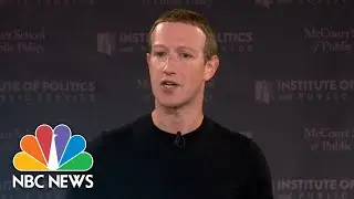 Zuckerberg: It's Not Right 'For Private Companies To Censor Politicians' | NBC News