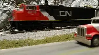Model railroad CN 5610 SD70i with DCC sound