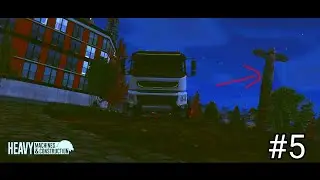 heavy machines & construction mobile gameplay part 5 placing a totem pole at the roundabout