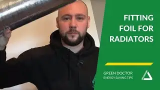 How to install radiator foil to keep the heat in and reduce your energy bills