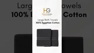 Upgrade Your Bath Routine with HOUSEGADS Egyptian Cotton Towels
