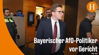 Vorwurf der Volksverhetzung: Prozessauftakt gegen AfD-Politiker Daniel Halemba