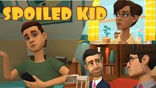 SPOILED KID - A Short Animation || HStories - Animation || Plotagon Story