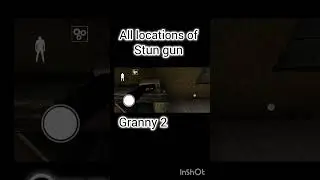 All locations of Stun gun#shorts#granny2#game#gun#tranding #viral