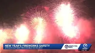New Year's Eve fireworks safety reminders