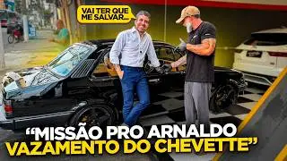 ARNALDO TEM UMA MISSÃO... TIRAR O VAZAMENTO DO CHEVETTE
