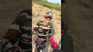 Fauji ki pasand gun aor boom ki 😱😳#army #armylover #armylife #armystatus #armyshorts #armytraining