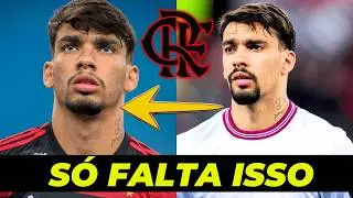 ESSA É A ÚLTIMA TRAVA PARA O FLAMENGO ANUNCIAR LUCAS PAQUETÁ!