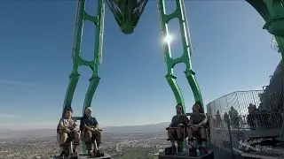 Braving All 4 Thrill Rides at the Stratosphere Tower | Outdoor Nevada