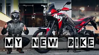 MY NEW BIKE | HONDA AFRICA TWIN 2022 | First Ride [4K RAW Onboard]