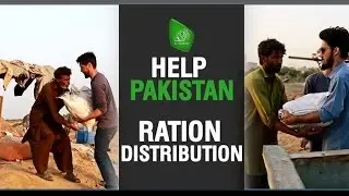 Distributing Ration to underprivileged Christian Community in Karachi | Almunadi