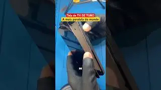 Instalaram uma tela muito paralela neste Samsung A16 #assistenciat&eacute;cnica #celular #entretenimento