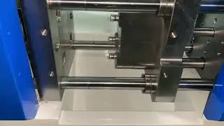 #mini desk injection mold machine # horizontal type injection molding machine