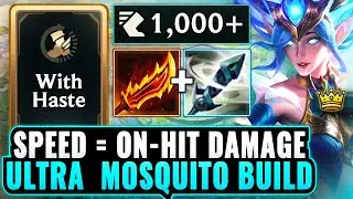 1000 Movespeed Mosquito Build: Insane MS to Damage Conversion | League Arena Gameplay