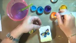 Sondra Dee Twinkling H2O Water Color Paint Technqiues
