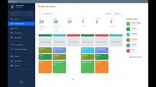 Hi SQOOL Prototype - emploi temps scroll hover
